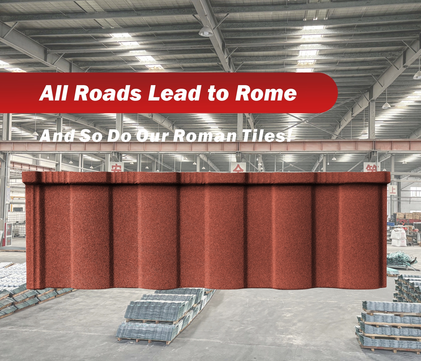 Roman roof tiles