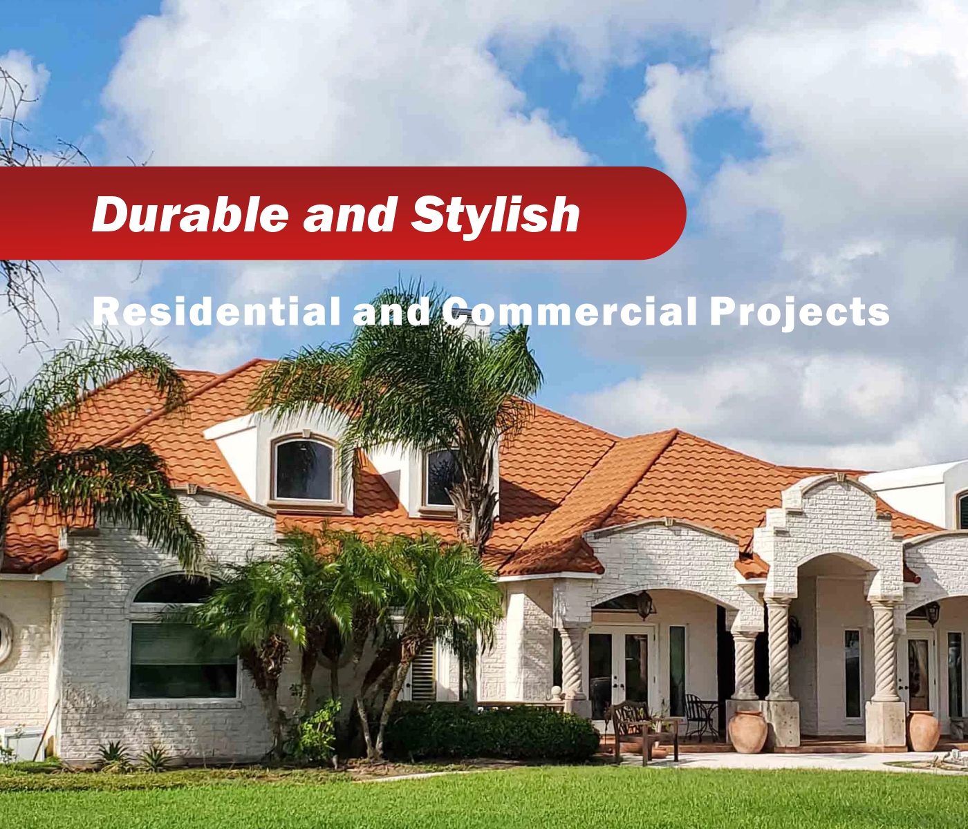 Durable and Stylish Stone-Coated Metal Roofing Tiles